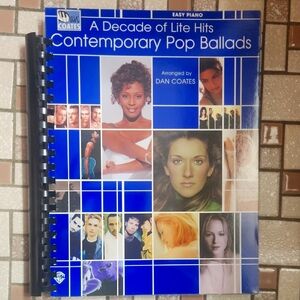 Contemporary Pop Ballads Piano Book